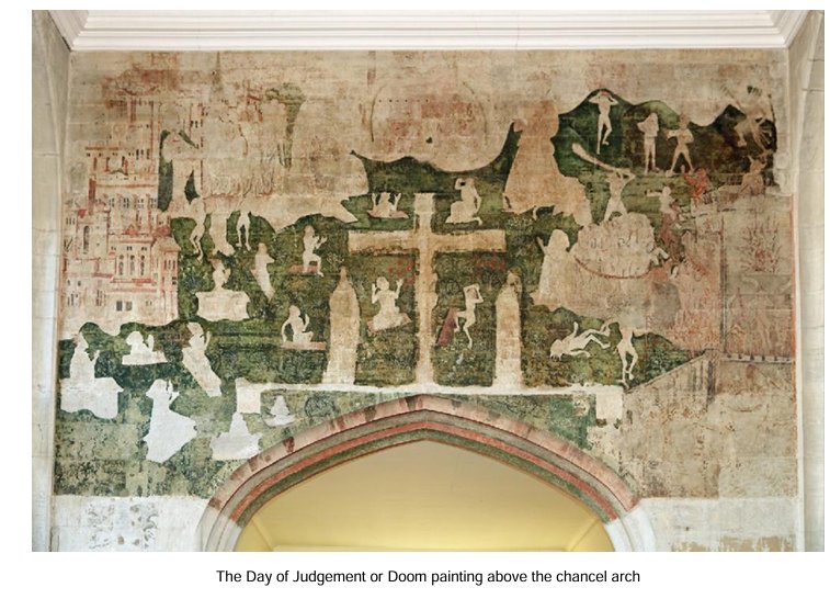 Wall paintings in The Guild Chapel
